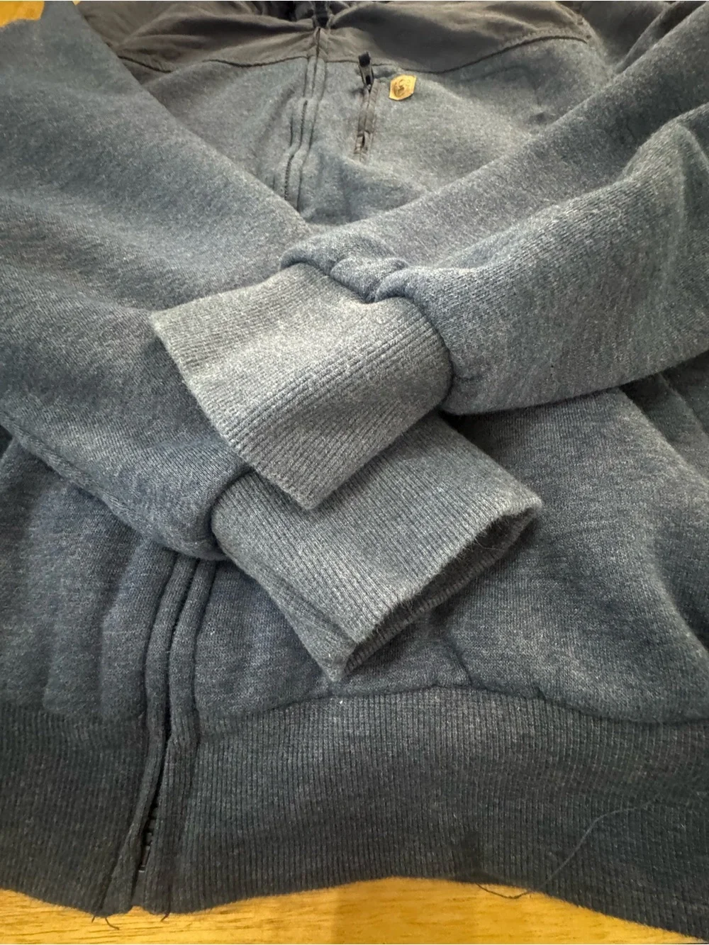 Coleman Men's Dark Blue Hooded Zip Jacket